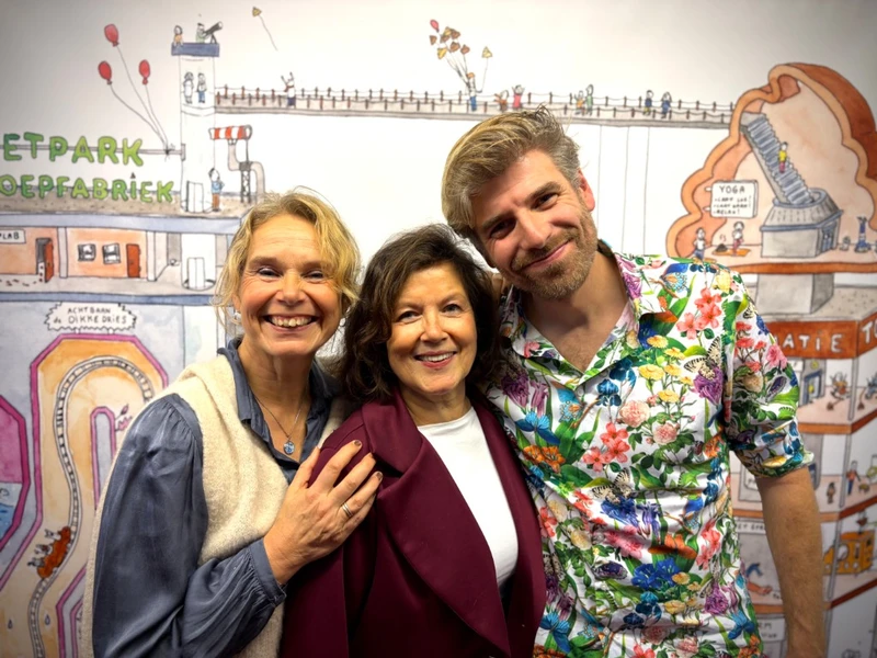 Annemarie van den Brink, Marja Baseler en Tjarko van der Pol